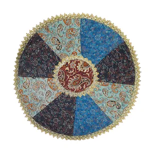 رومیزی ترمه مدل چهل تکه سالار کد F137