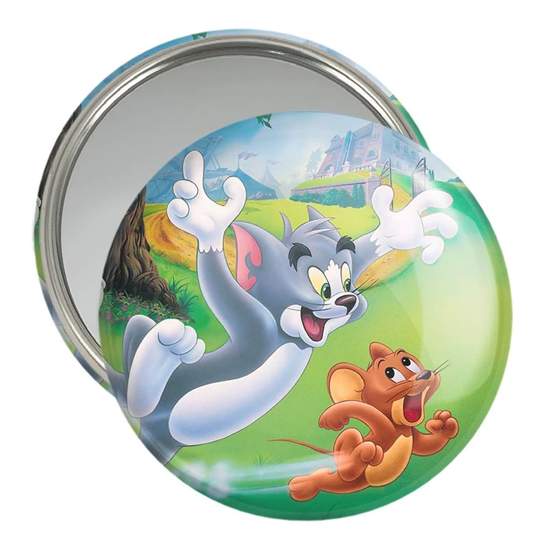 آینه جیبی خندالو مدل تام و جری Tom And Jerry  کد 10726