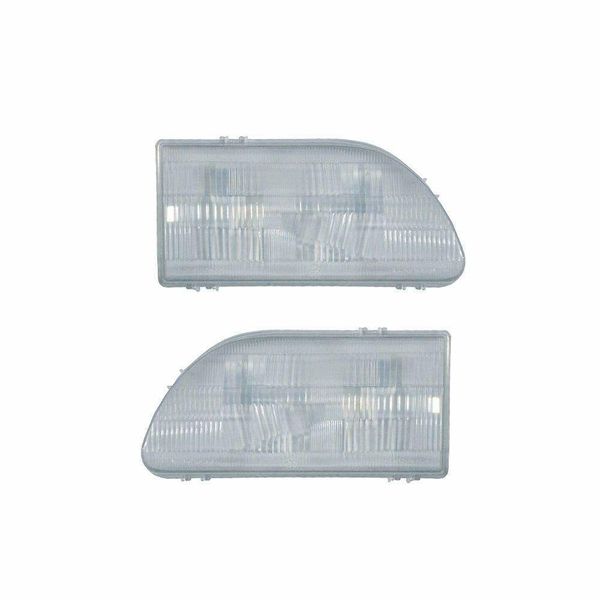 طلق چراغ جلو خودرو مدل KM 98 مناسب برای پراید صبا بسته 2 عددی