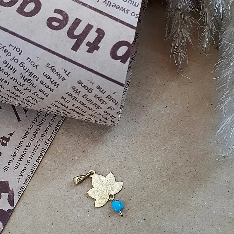 آویز گردنبند نقره زنانه مدل zock-100227