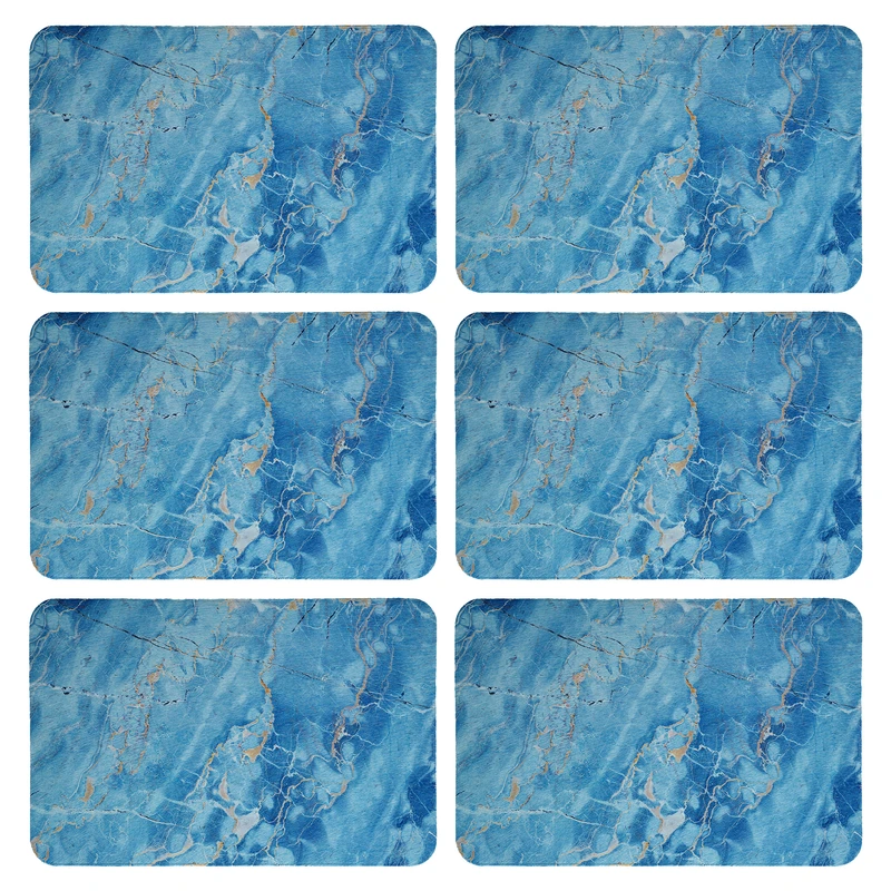 زیربشقابی طرح آبرنگی کد 9192 بسته 6 عددی 