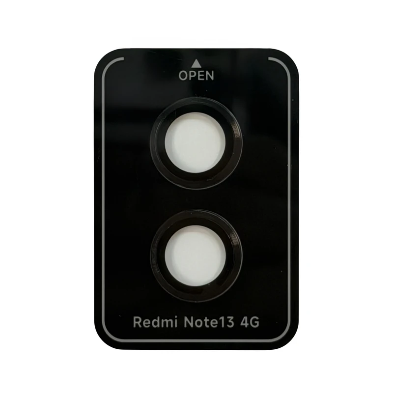محافظ لنز دوربین شیشه ای مدل 9H مناسب برای گوشی موبایل شیائومی Redmi Note 13 4G