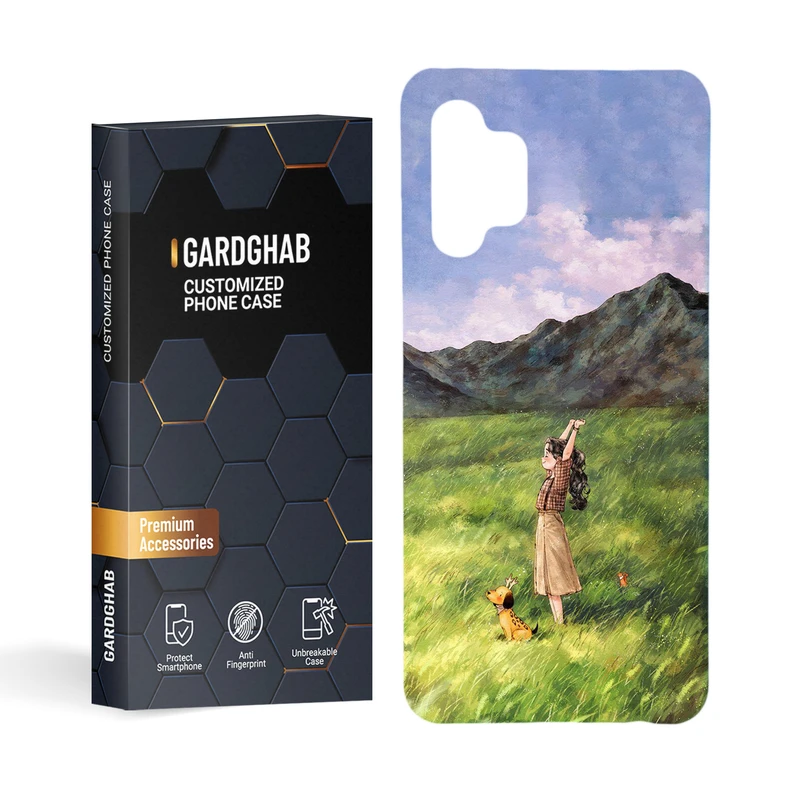 کاور گارد قاب مدل دخترانه مناسب برای گوشی موبایل سامسونگ Galaxy A32 4G 