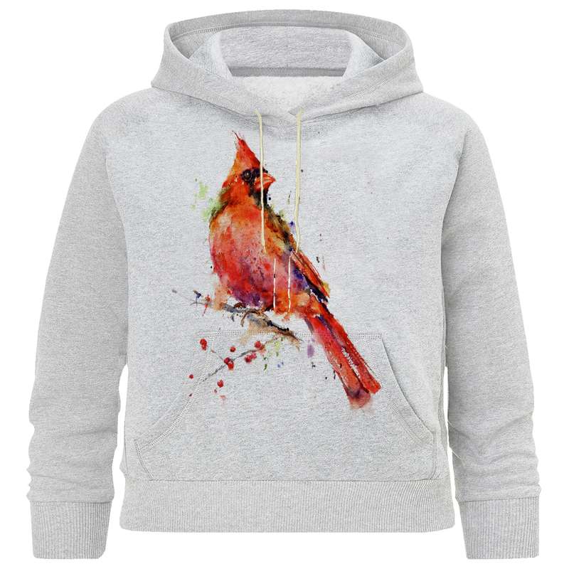 هودی دخترانه مدل پرنده کد M 223