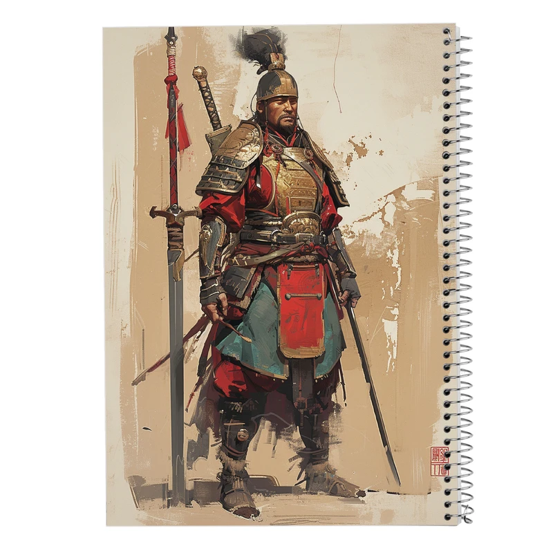 دفتر مشق 50 برگ مدوپد مدل جنگجو کد DF14891