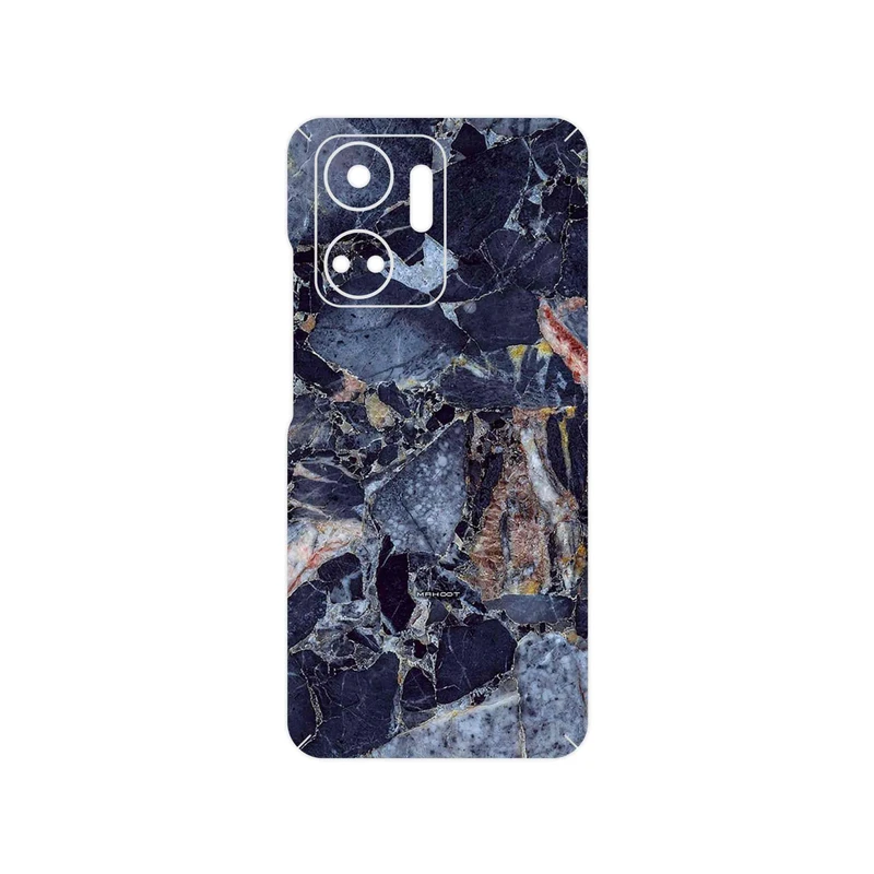 برچسب پوششی ماهوت مدل Broken black marble مناسب برای گوشی موبایل آنر X7a