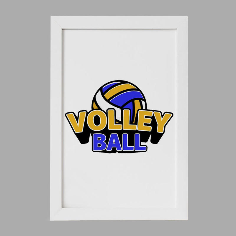 تابلو خندالو مدل والیبال Volleyball کد 26403