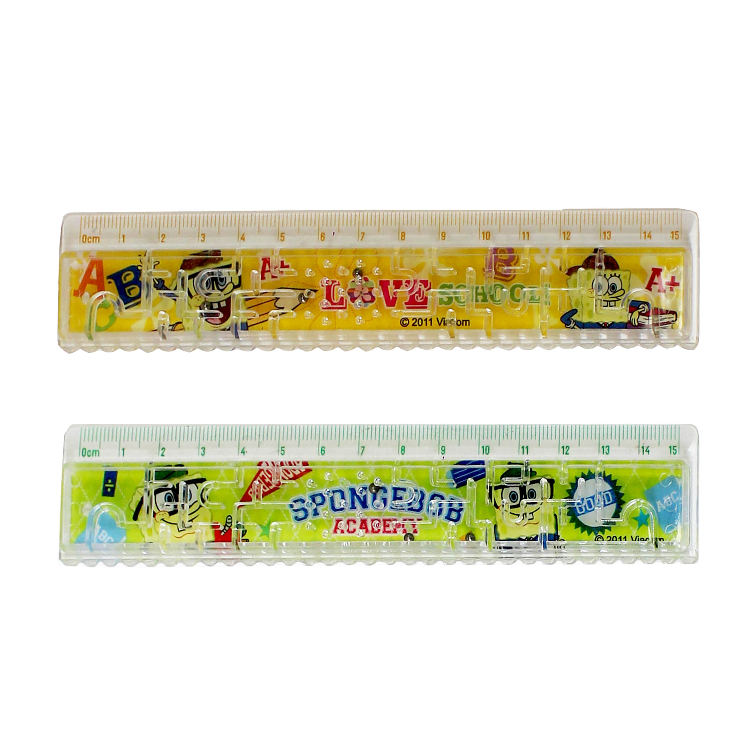  خط کش 15 سانتی متری مدل 268-07 بسته 2 عددی