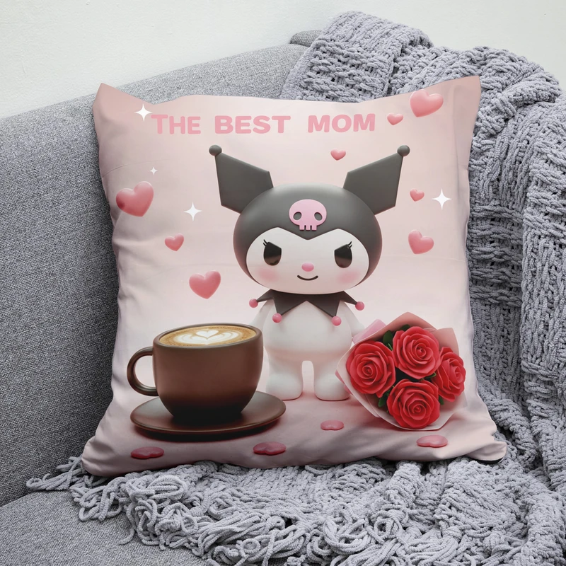 کوسن پاد آفرین مدل کرومی طرح بهترین مادر 1595