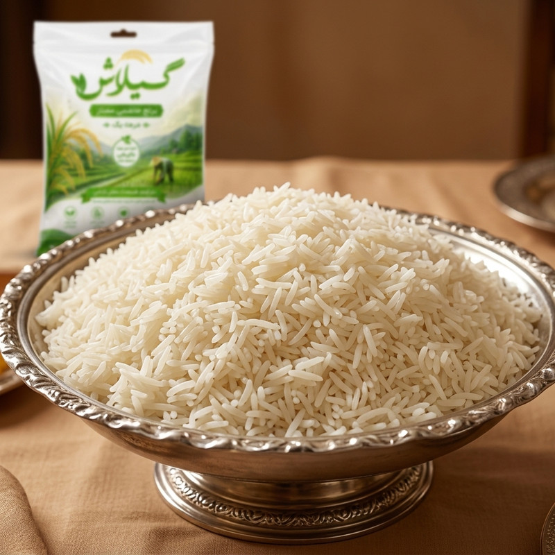 برنج ممتاز هاشمی گیلان برنج شمال - 5 کیلوگرم
