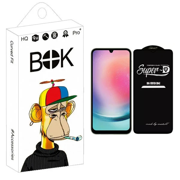 محافظ صفحه نمایش بوک مدل Transparent SuperD مناسب برای گوشی موبایل سامسونگ Galaxy A24