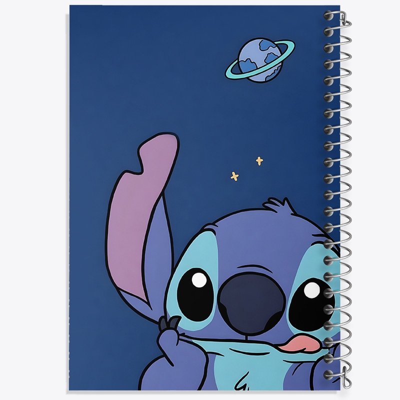 دفتر مشق 50 برگ خندالو طرح استیچ کد F1418