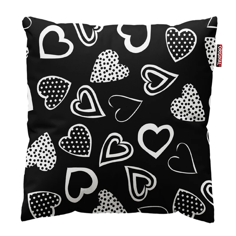 کوسن پاد آفرین طرح قلب سایز 30*30 سانتی متر