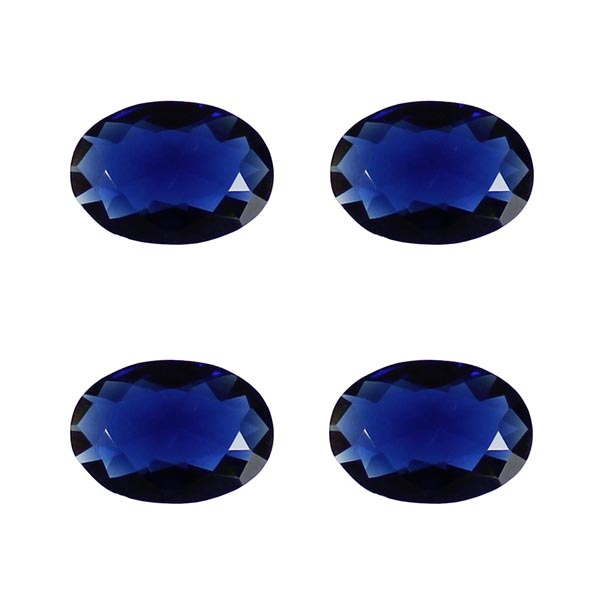 سنگ یاقوت کبود کد F672310 بسته 4 عددی