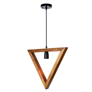 چراغ آویز ای دی ام وود مدل مثلث کد W-02