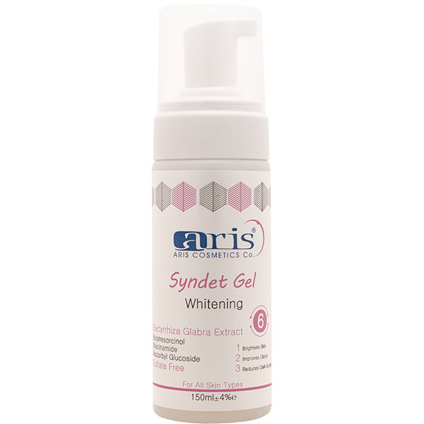 فوم ژل شستشو صورت اریس مدل روشن کننده حجم 150 میلی لیتر