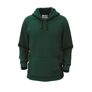 هودی مردانه فانتازیو مدل نئو رنگ سبز تیره