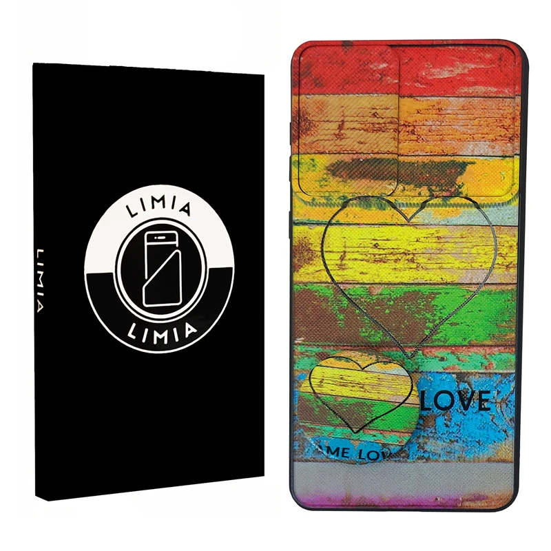 کاور لیمیا طرح قلب کد 464 مناسب برای گوشی موبایل سامسونگ Galaxy A13 4G/A23/A32 5G به همراه پاپ سوکت