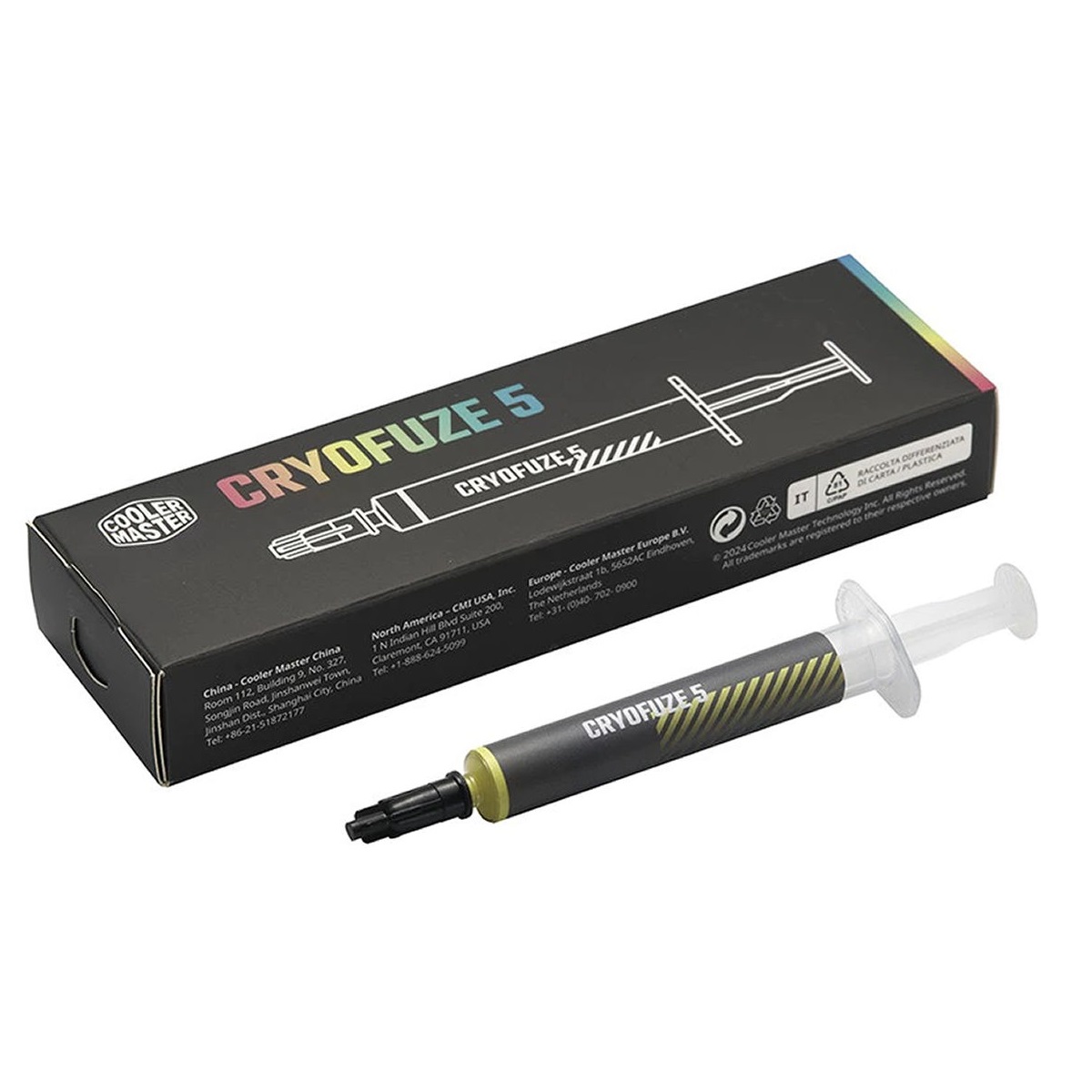 خمیر سیلیکون کولر مستر مدل CryoFuze 5 Yellow