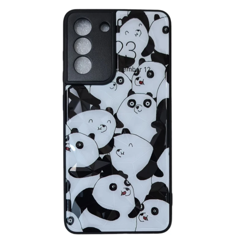 کاور مدل 3D طرح پاندا کد 251 مناسب برای گوشی موبایل سامسونگ Galaxy S21 FE