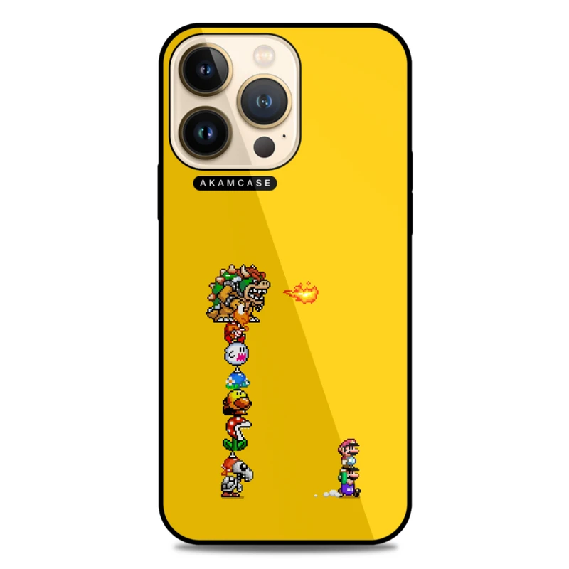 کاور آکام مدل AMC-WA13PRO-SUPER MARIO4 مناسب برای گوشی موبایل اپل iPhone 13 Pro