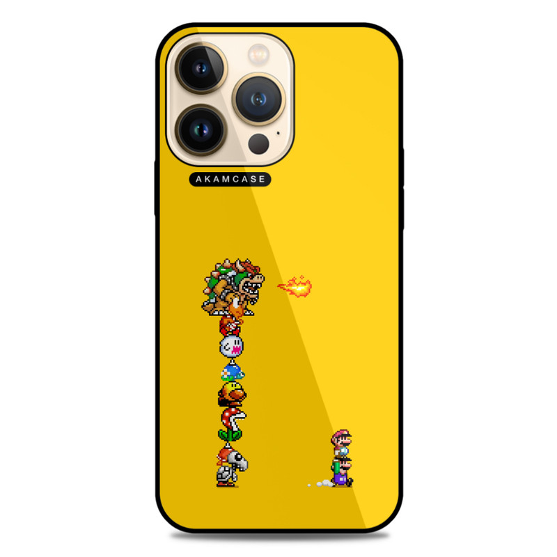 کاور آکام مدل AMC-WA13PRO-SUPER MARIO4 مناسب برای گوشی موبایل اپل iPhone 13 Pro