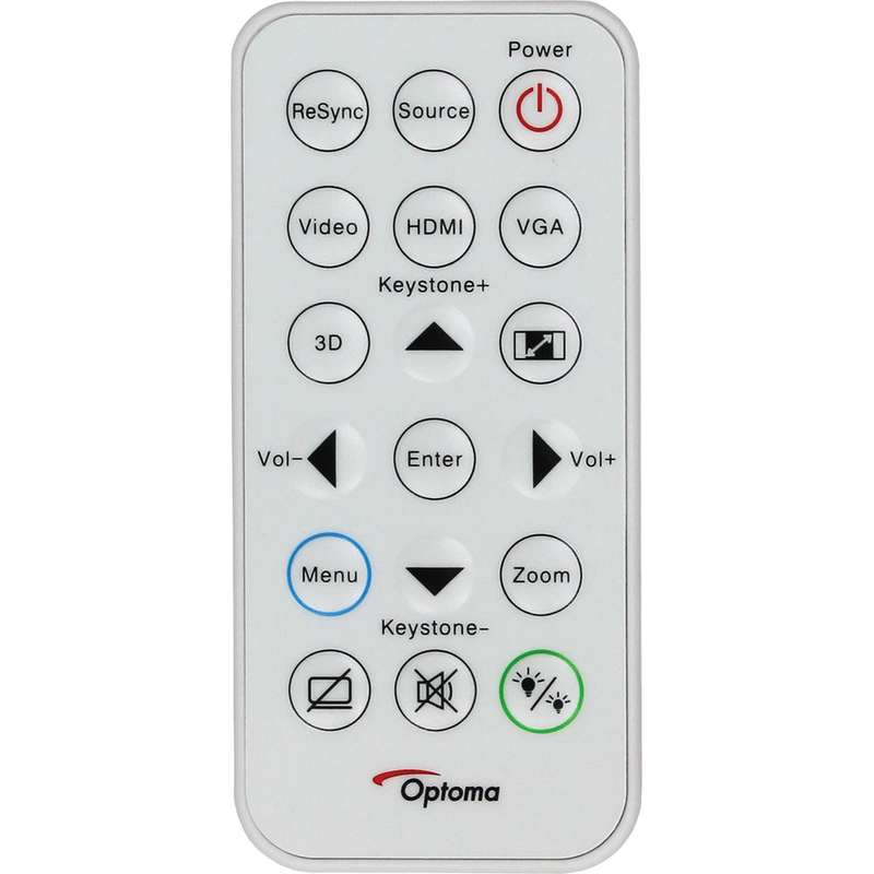 ریموت کنترل پروژکتور اوپتوما مدل A-16-A ریموت کنترل پروژکتور اوپتوما مدل A-16-A