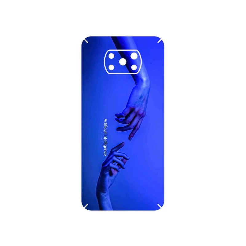 برچسب پوششی ماهوت مدل Artificial intelligence 1 مناسب برای گوشی موبایل شیائومی Poco X3 Pro