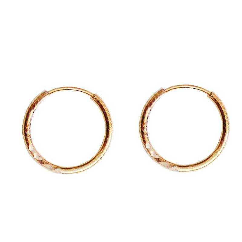 گوشواره طلا 18 عیار دخترانه رزالیا مدل GEA-18