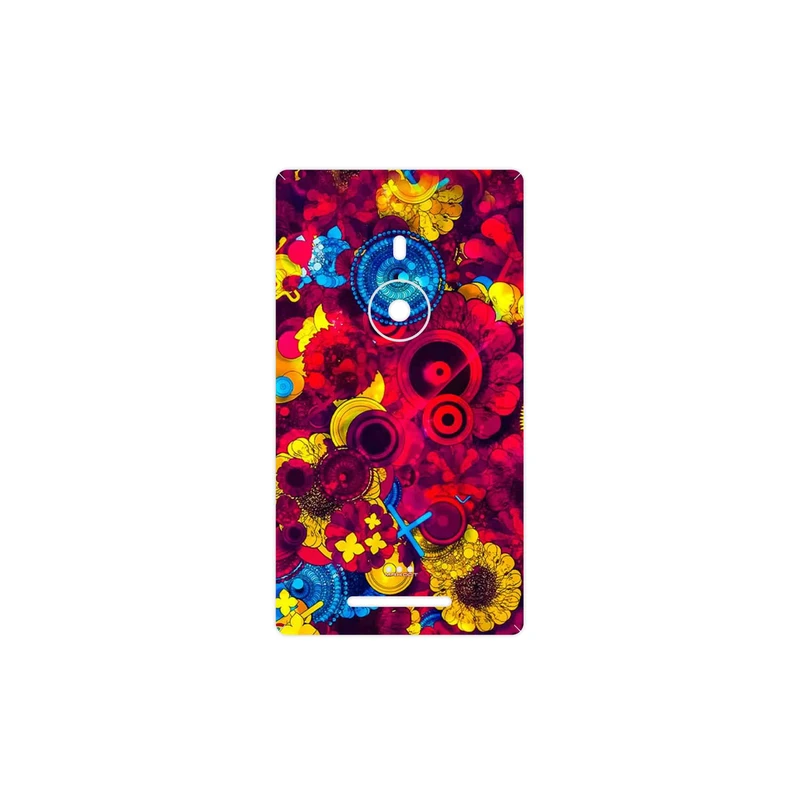 برچسب پوششی ماهوت مدل Vector Flower Garden Digital Art مناسب برای گوشی موبایل نوکیا Lumia 925