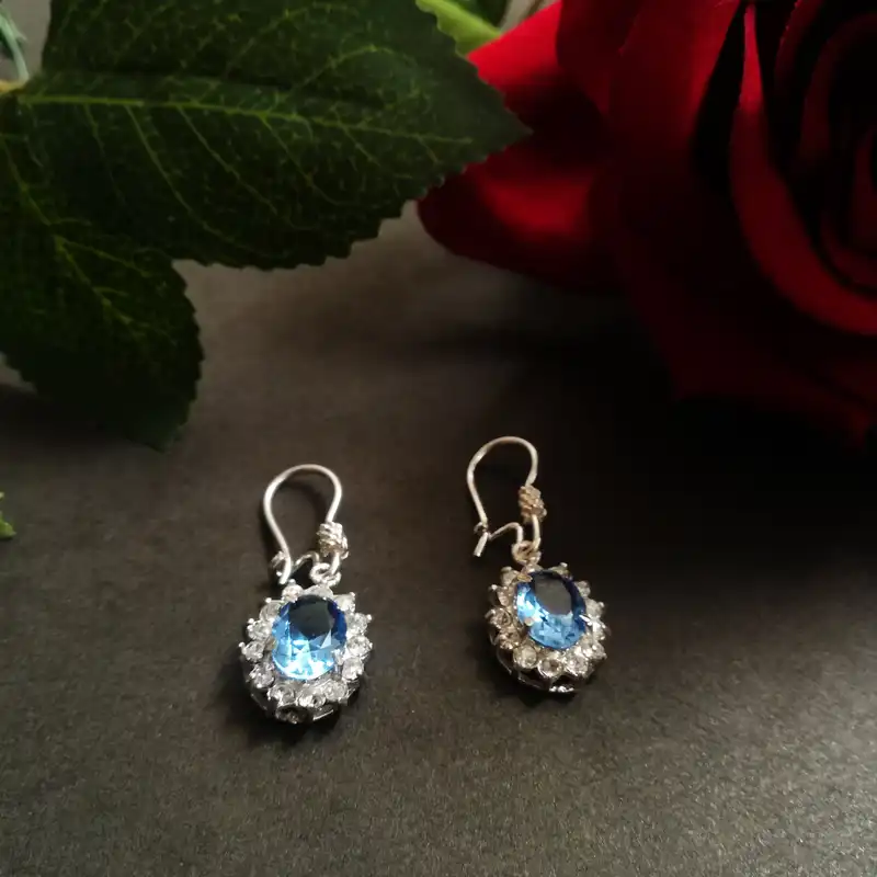 گوشواره نقره زنانه سلین کالا مدل ce-9