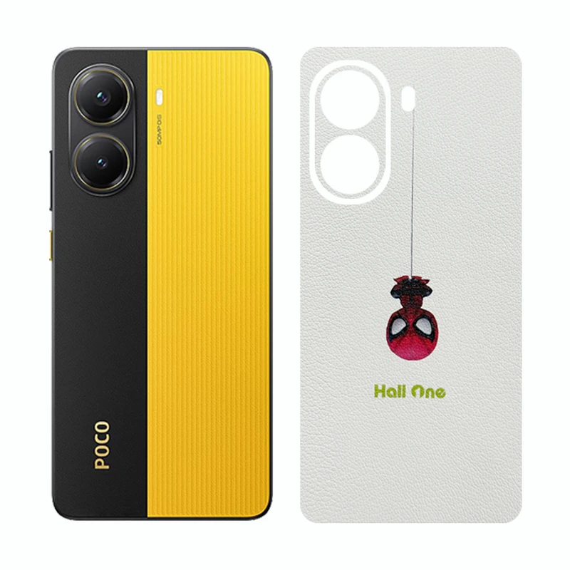 برچسب پوششی ریمکس مدل Cover طرح مرد عنکبوتی مناسب برای گوشی موبایل شیائومی Poco X7 Pro