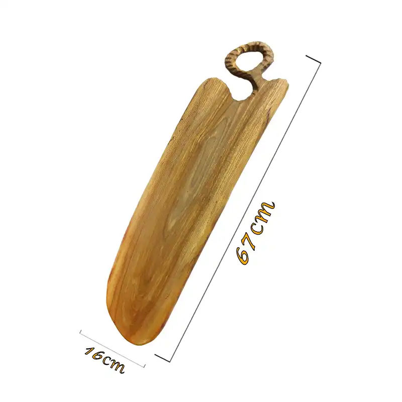 تخته سرو چوبی مدل روستیک کد 09