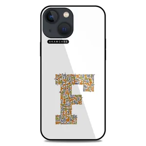 AKAM AMC-WA13M-ALPHADOODLEBET-6 Cover For Apple iPhone 13 Mini