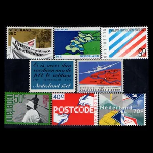 تمبر یادگاری مدل خارجی مجموعه 8 عددی 