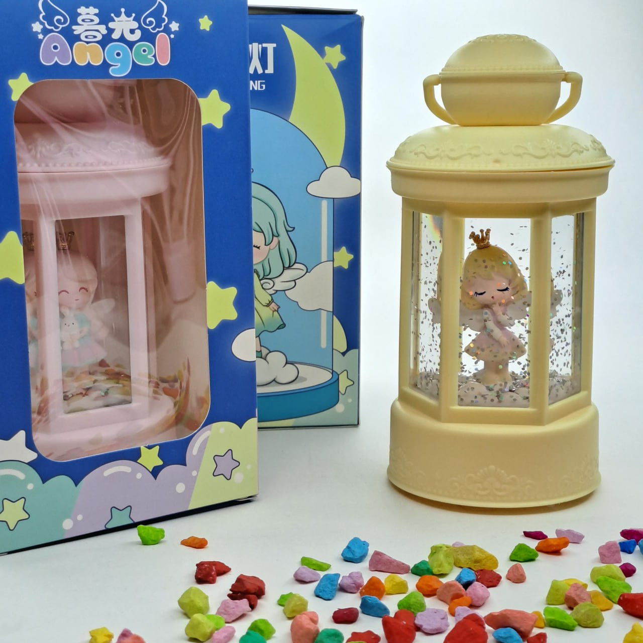 چراغ خواب کودک مدل فانوس آنجل