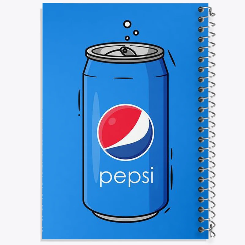 دفتر نقاشی 50 برگ خندالو طرح نوشابه پپسی (Pepsi) کد N2150