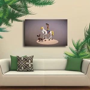 تابلو شاسی کودک مدل لوک خوش شانس کد 1