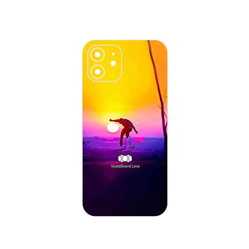 برچسب پوششی ماهوت مدل Skateboard مناسب برای گوشی موبایل اپل iPhone 12