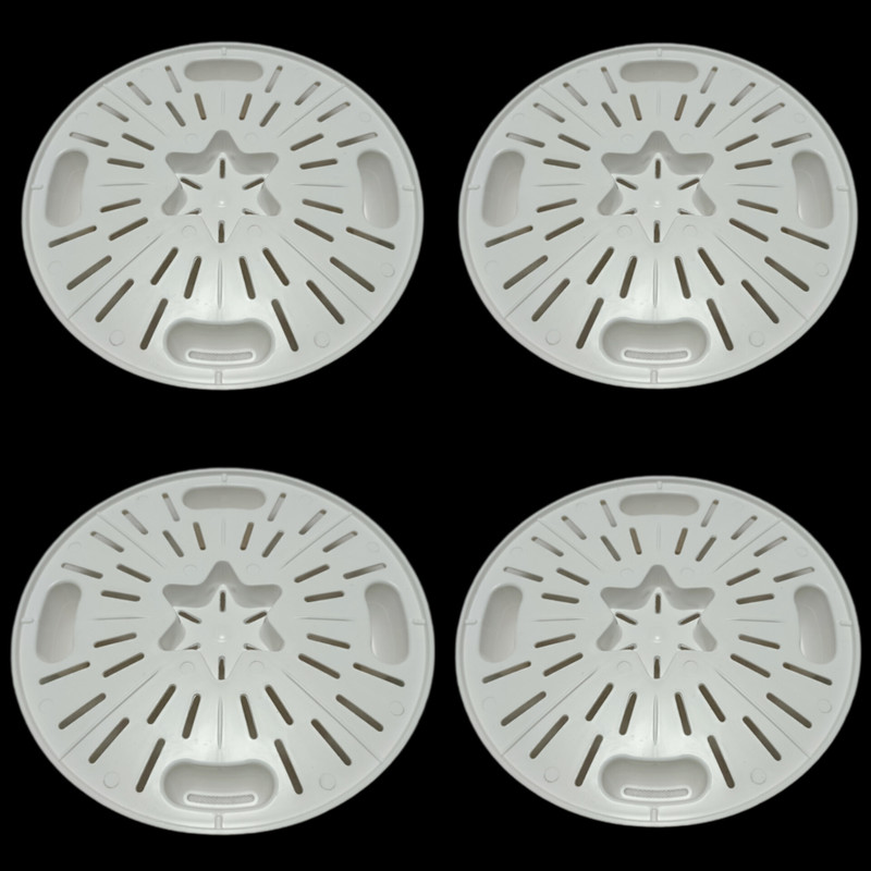 زیرگلدانی مدل زهکش جزیره کد 14cm بسته 4 عددی زیرگلدانی مدل زهکش جزیره کد 14cm بسته 4 عددی