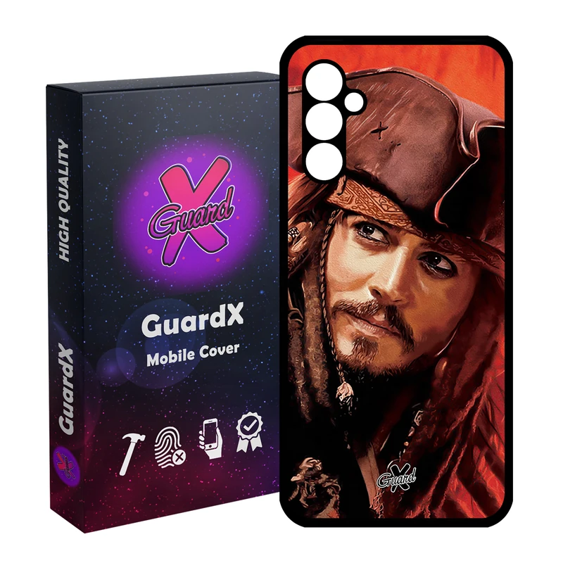 کاور گارد ایکس طرح Johnny Depp مدل Glass10205 مناسب برای گوشی موبایل سامسونگ Galaxy A24/A24 4G/M34 5G