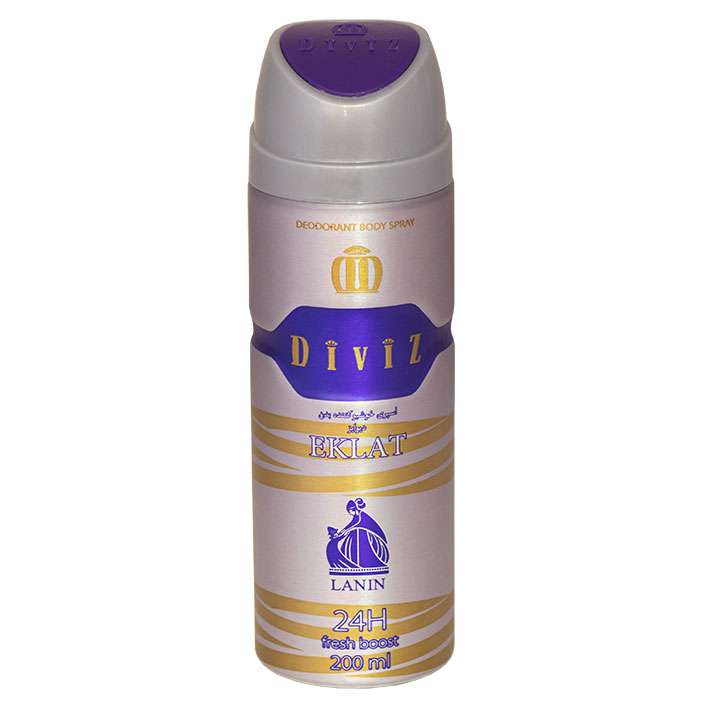 اسپری خوشبو کننده بدن زنانه دیوایز مدل LANVIN ECLAT حجم 200 میلی لیتر اسپری خوشبو کننده بدن زنانه دیوایز مدل LANVIN ECLAT حجم 200 میلی لیتر