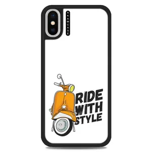 AKAM AMC-WAX-MOTORCYCLE-5 Cover For Apple iPhone X/Xs