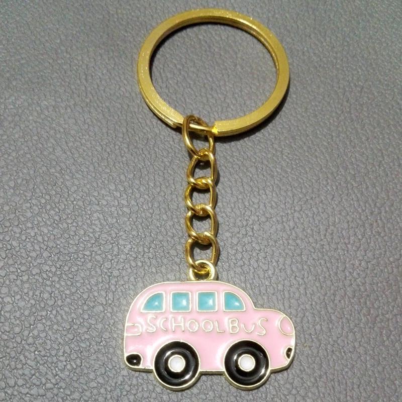 جاکلیدی دخترانه مدل اتوبوس مدرسه