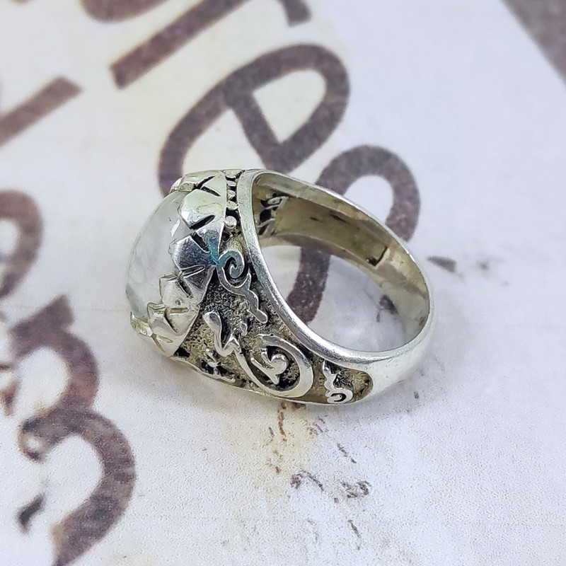 انگشتر نقره مردانه سلین کالا مدل mps-8 انگشتر نقره مردانه سلین کالا مدل mps-8