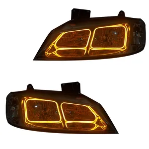 چراغ جلو خودرو گروه پژوهش صنعت مدرن مدل Neon-Y مناسب برای پژو پارس بسته دو عددی