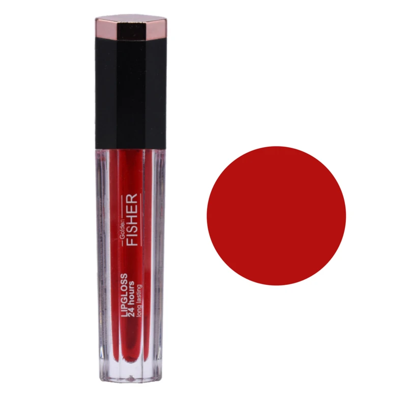 رژ لب مایع مات گلدن فیشر مدل LONG LASTING شماره F07