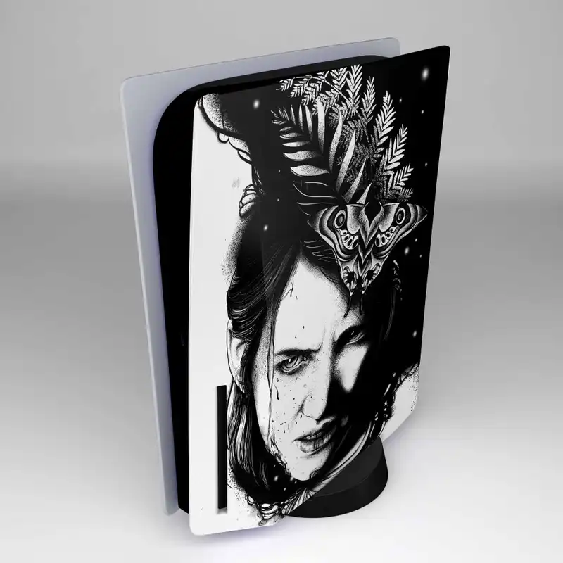 برچسب کنسول و دسته بازی و هدفون PS5 هاماگراف مدل لست آو آس بسته 4 عددی