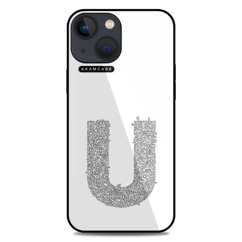 کاور آکام مدل AMC-WA13M-ALPHADOODLEBET-21 مناسب برای گوشی موبایل اپل iPhone 13 Mini