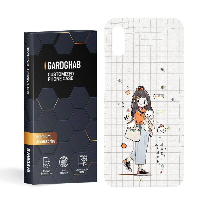 کاور گارد قاب مدل دخترانه مناسب برای گوشی موبایل شیائومی Redmi 9A / Redmi 9i